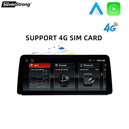 Estéreo de Android E60 E61 E92 E93 para BMW Carplay 10,25''.