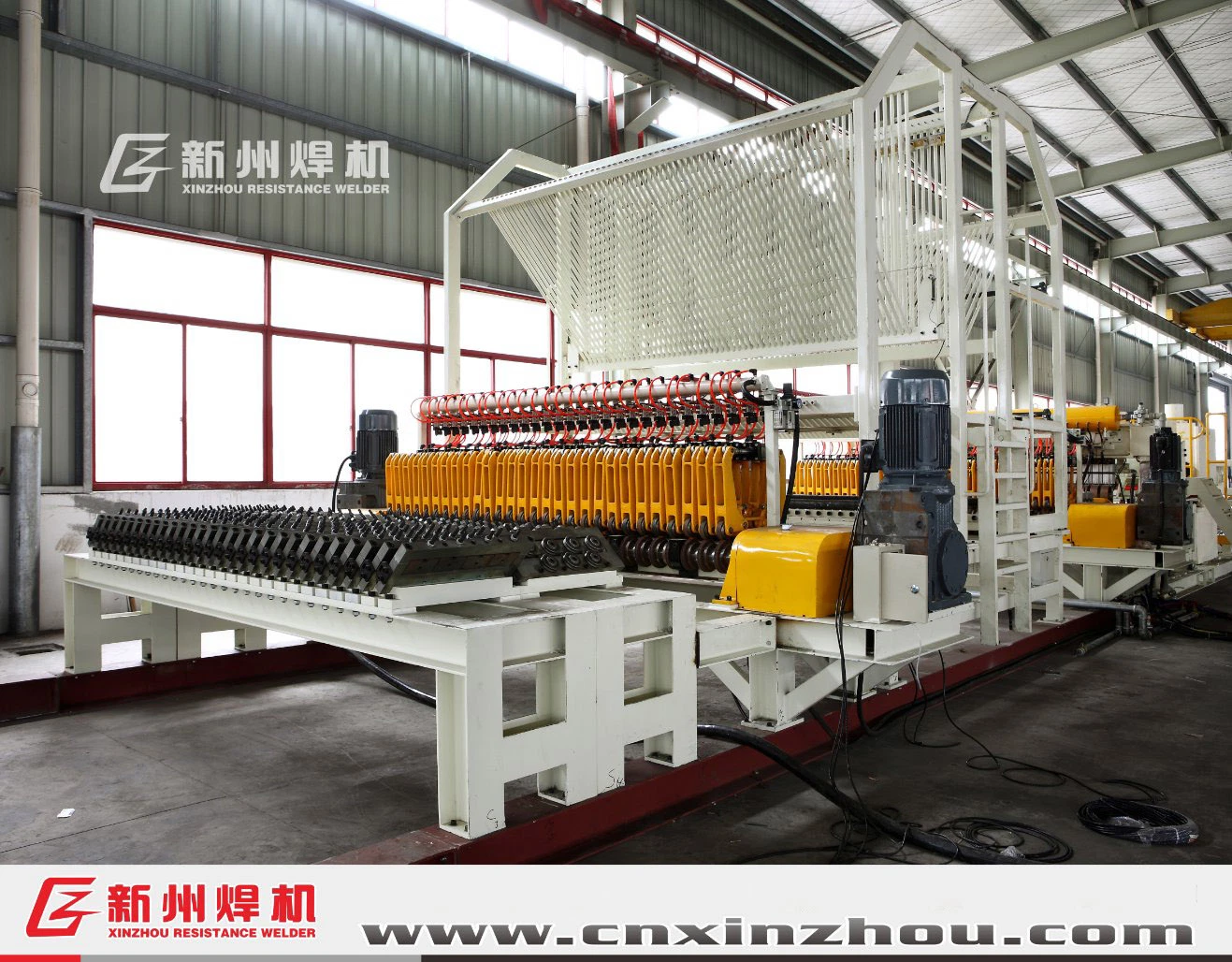 Full-Automatic Reinforcement Steel Bar Wire Mesh Welding Equipment Machine