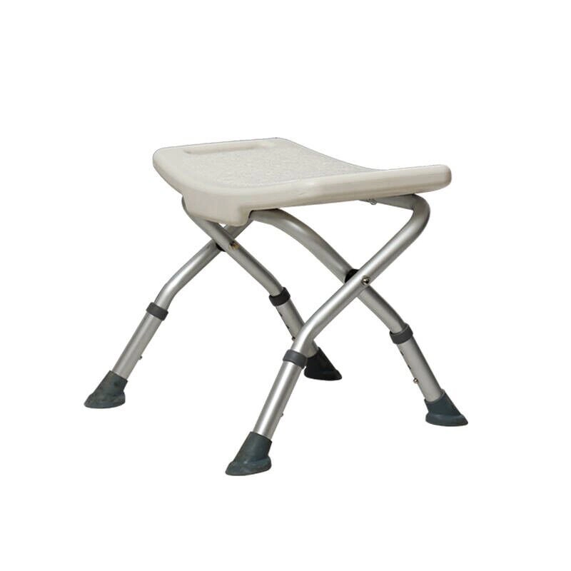 Dobrável e confortável Cadeira de Banho de alumínio para idosos e deficientes