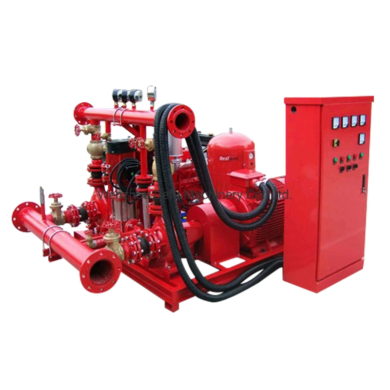 UL Listed Diesel Fire Pump Electric Fire Pump Jockey Pump Mounted Fire Pump Package