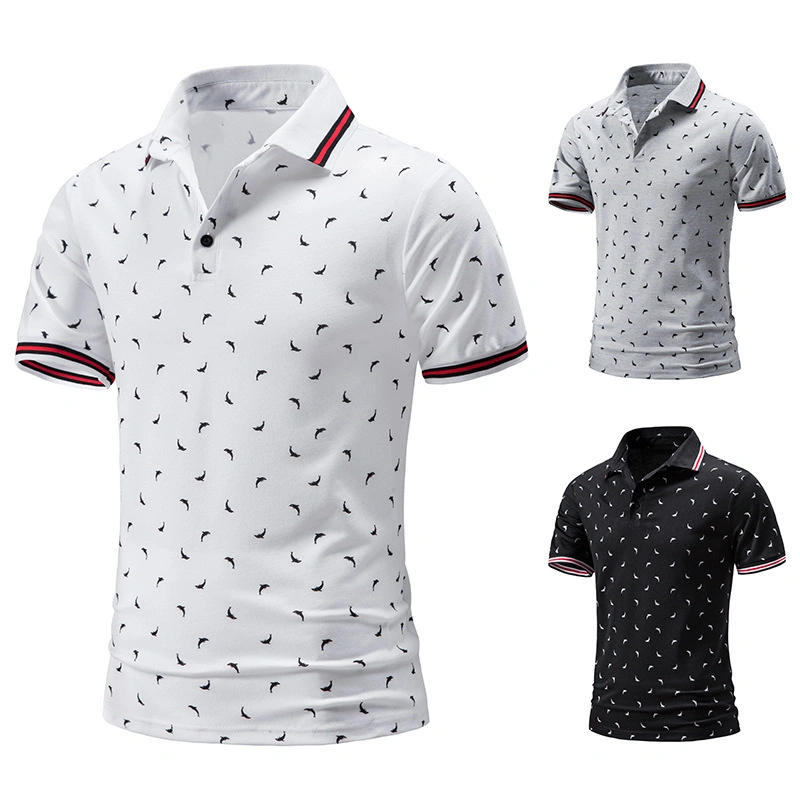 Custom-Made Men Printing Polo I Shirt From Factory