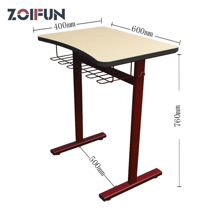 Bureau de qualité supérieure tables de salle de classe mobilier de l'école intermédiaire