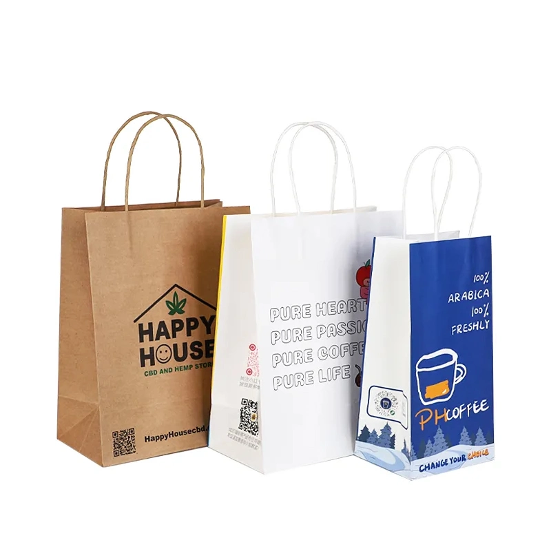 Wholesale/Supplier Luxury Kraft Paper Shopping Bag for Cosmetic/Clothing