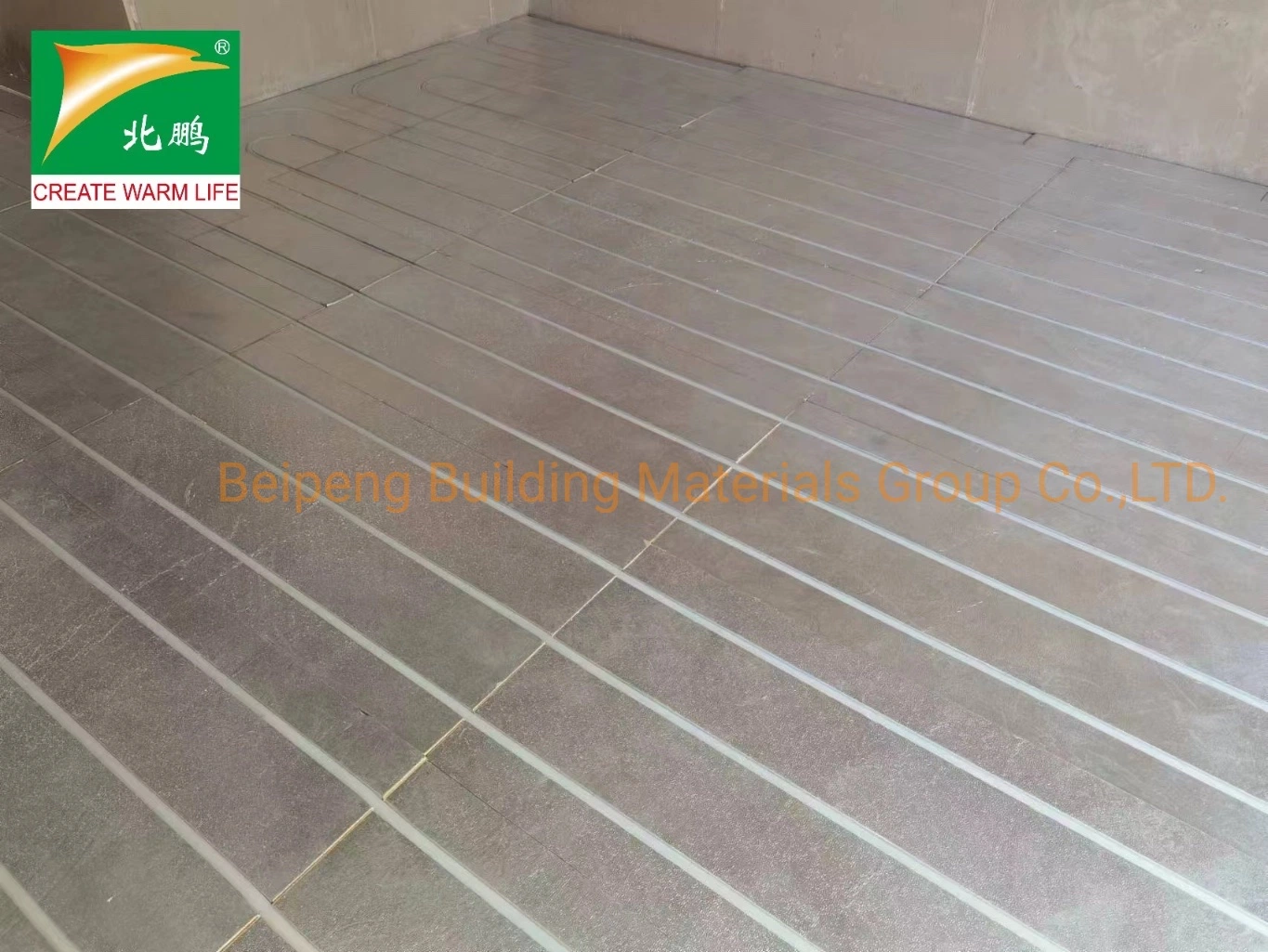 Radiant Foam XPS Base Floor Heating Systems Parts with Durable Electric Radiant