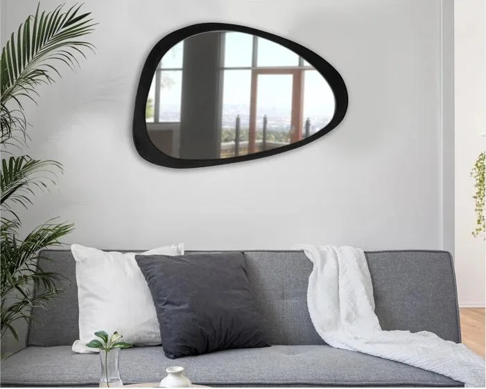 Blaxton Asymmetrical Wood Wall Mirror