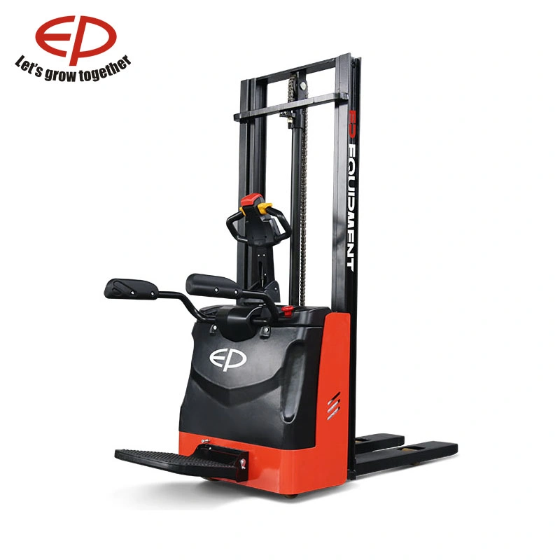 China Manufacturer 1.4ton Hydraulic Electric Forklift Hydraulic Electric Pallet Stacker