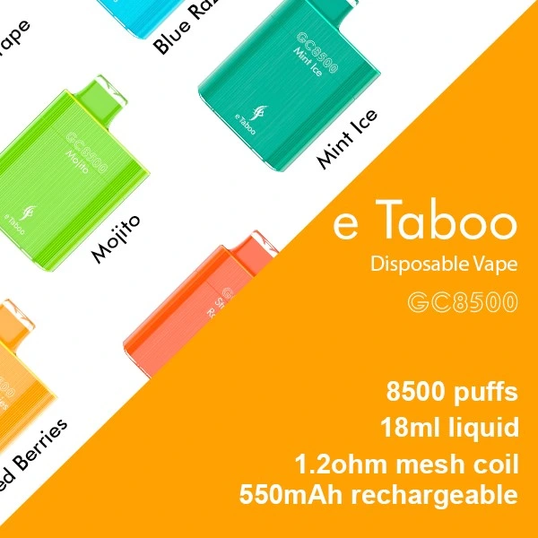 8500 أطواق [إتغرو] [غك8500] علبة [إبوسكبل] [فب] قابل للاستعمال مرة واحدة Elf OEM E-Cigarette Bar مع Vape