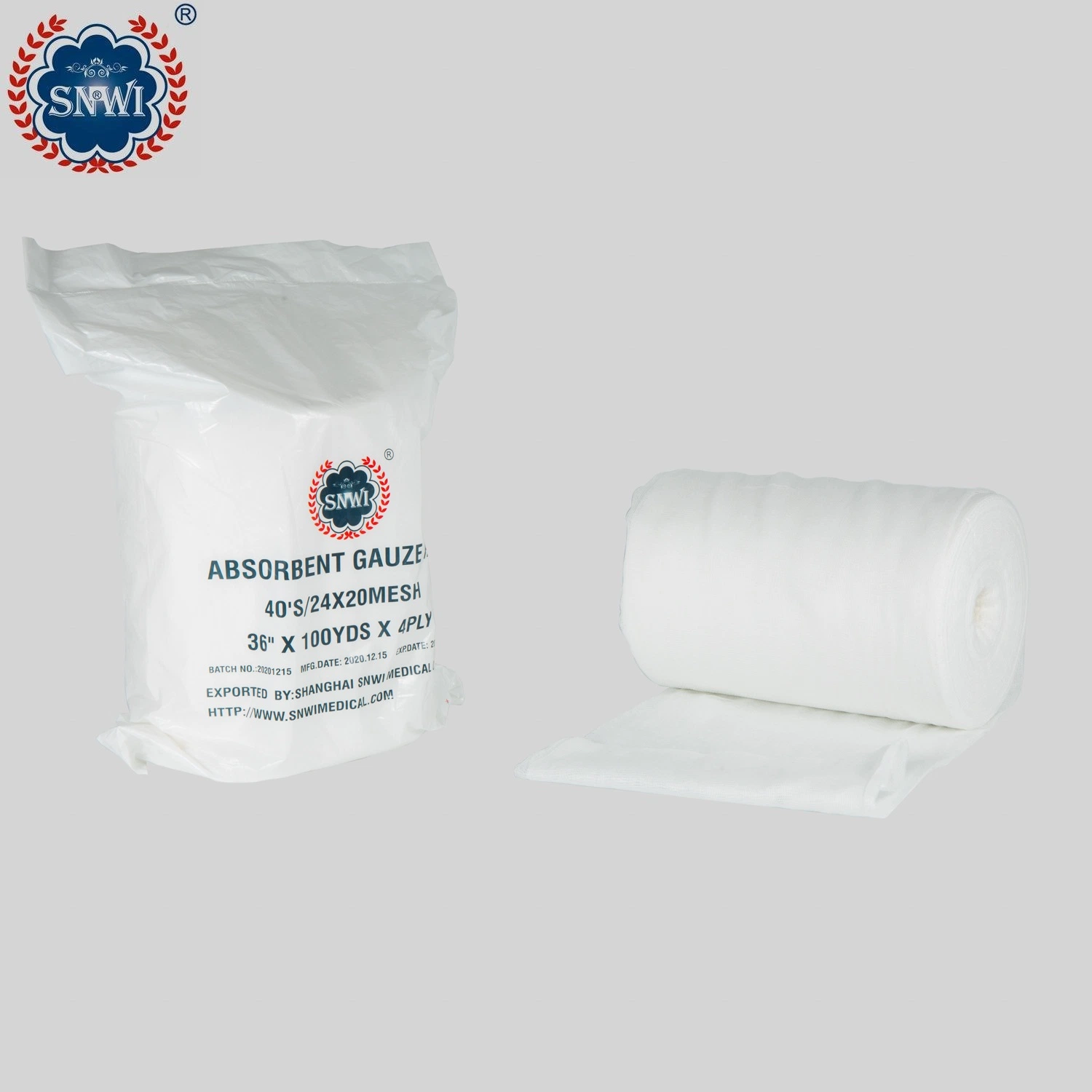 High quality/High cost performance  Surgical Dressing 100% Cotton Medical Disposable Absorbent Gauze Bandage Roll