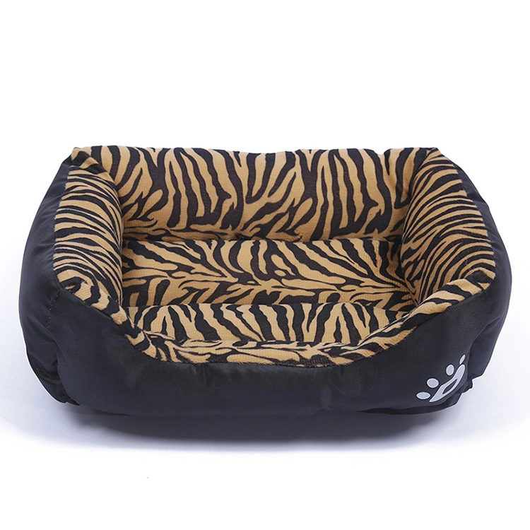 European Best Selling Dog Bed Eco Friendly Pet Products Composite Linen Series Round Pet Products Pets Bed