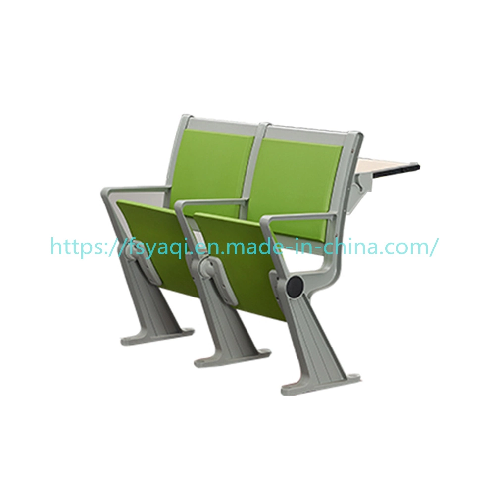 High School Classroom Trapezoid Shape Table College University Furniture Manufacturers Conjunto de cadeira e mesa para estudantes (YA-X016PU)