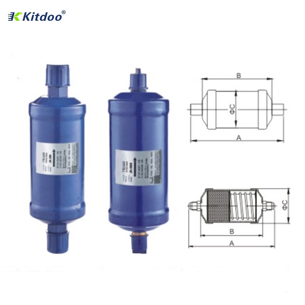 Dry Filter Filter Drier Refrigeration Spare Parts Filter Drier