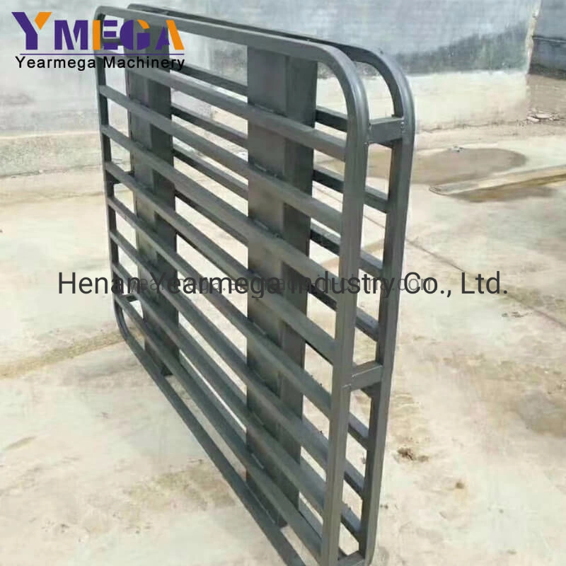 Warehouse Durable Storage Iron Steel Metal Stackable Rack Pallets