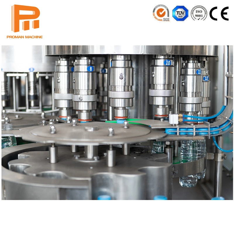 Rotary Automatic Carbonated Beverage Water Bottling System Machine for Coca Cola Filling Line Plant