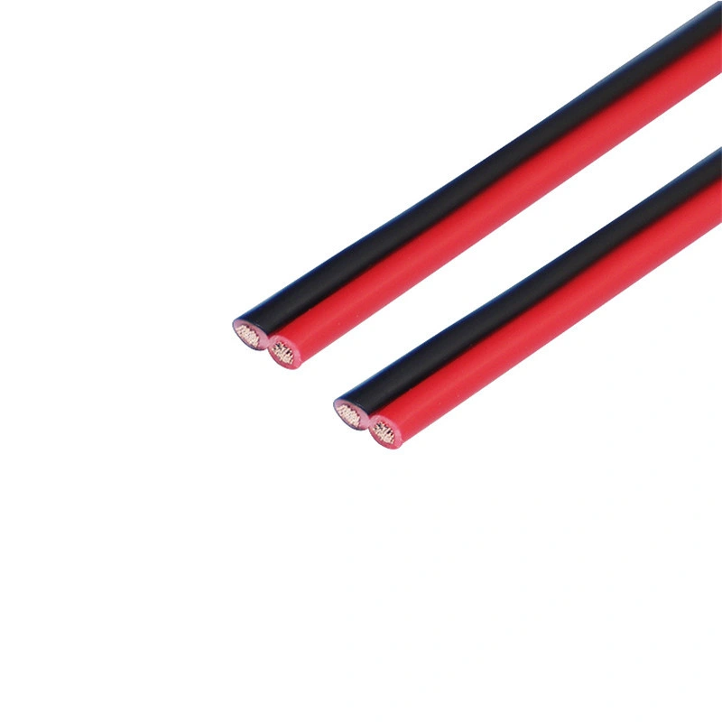 Wire Factory Wholesale/Supplier Red and Black Double Parallel Wire 20 22AWG Battery Terminal Wire Power Cable