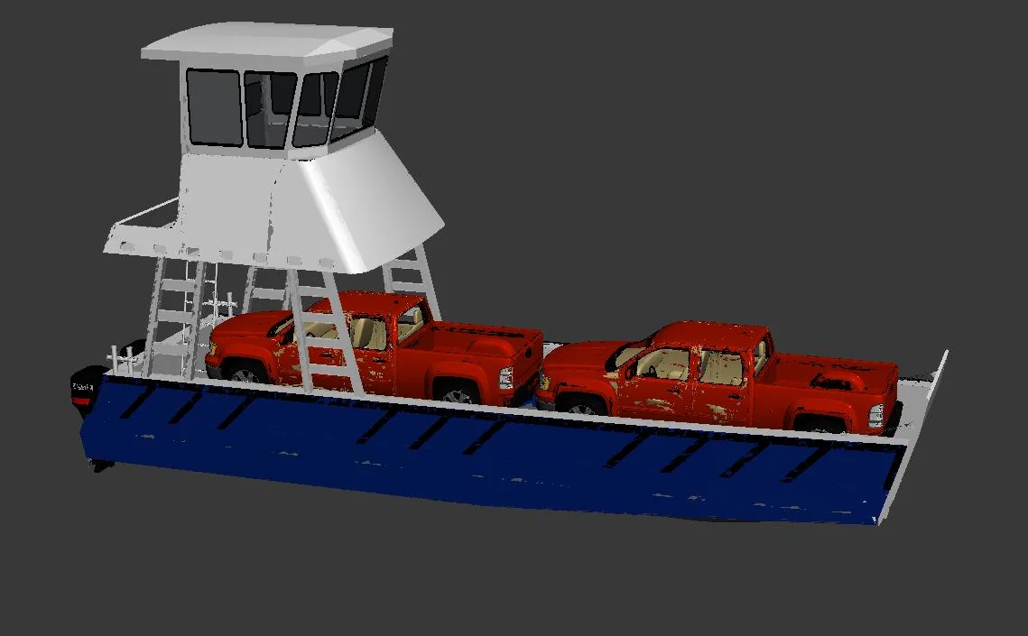 13m Aluminum Landing Craft Boat for Sale - Offshore Boat Car Transportation