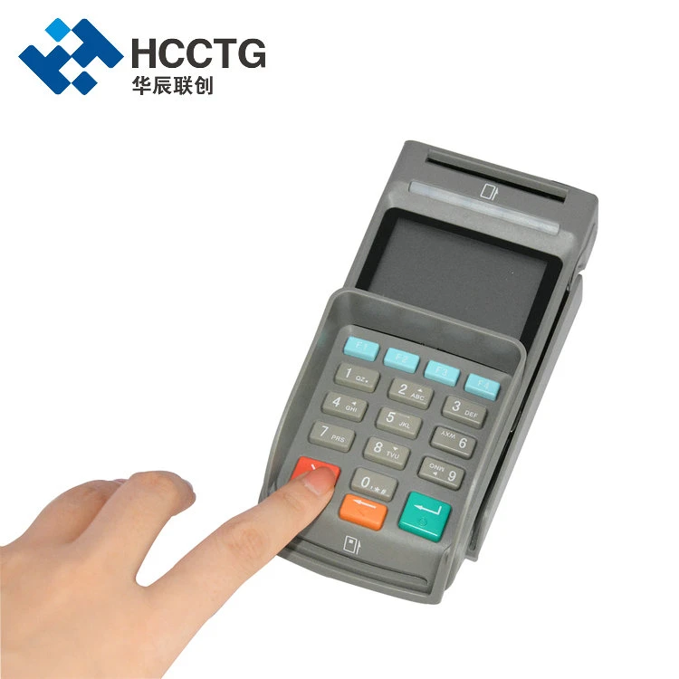 Lector de tarjetas EMV 4 en 1 de la seguridad de escritorio E-Payment ATM POS Pinpad USB USB de seguridad E-Payment Pinpad POS con pantalla LCD Z90PD