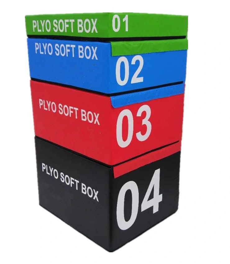 Manufacturer Supply EPE Filled Soft Plyo Box for Fitness Traning