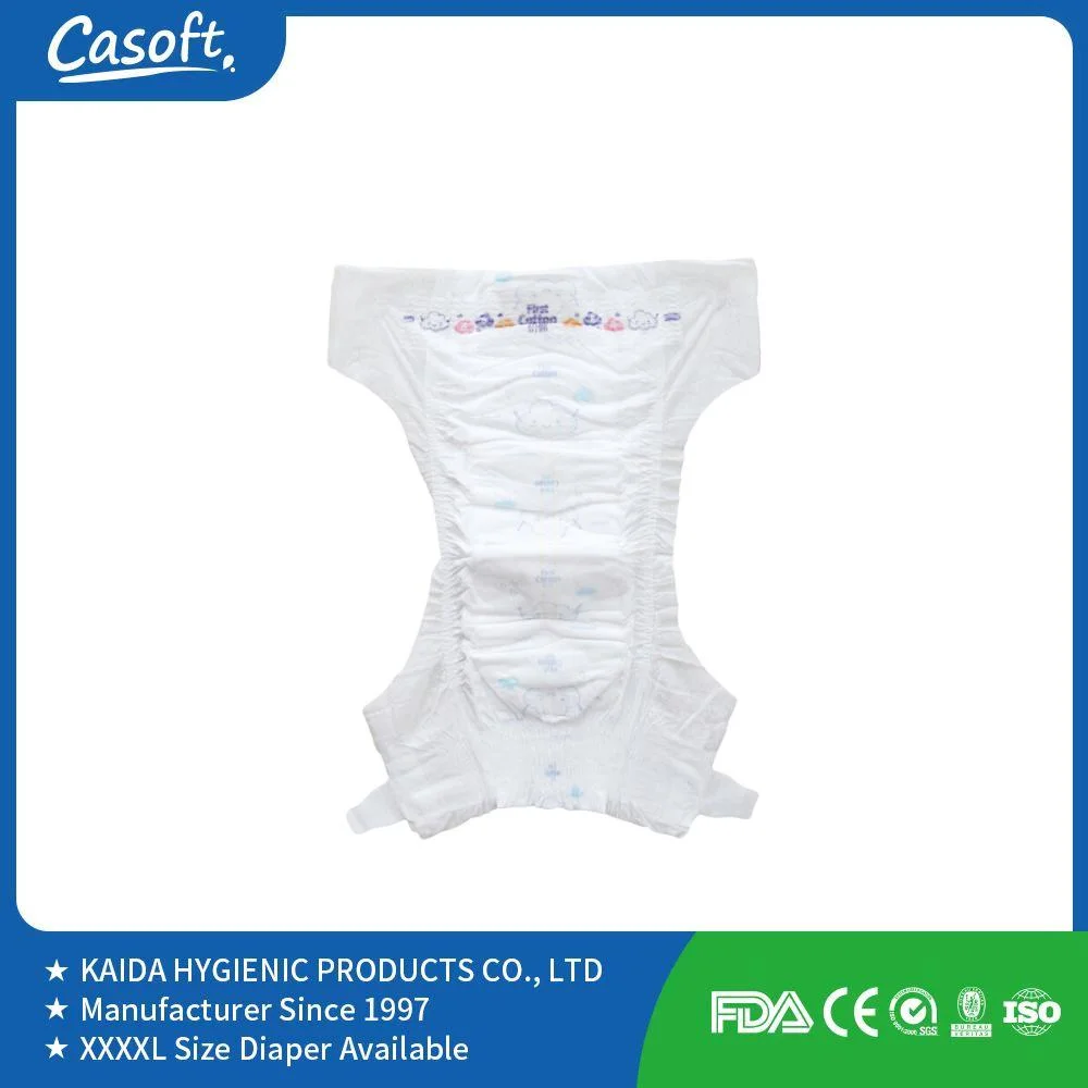 Casoft Health protection doux et fort absorbant Nappy Ultra mince Bébé jetable couches pour les enfants âgés Fabricant en Chine