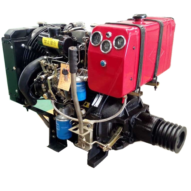 Weifang Ricardo Twin 2 4 6 Cylinder Water Cooled Electric Start New Diesel Engine for Generator/Fire Fighting Pump/Water Pump Set