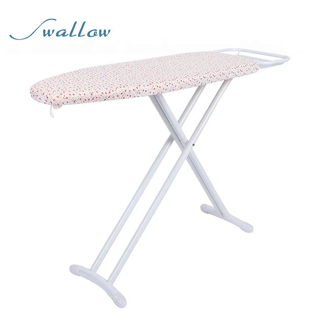 Ironing Board Ironing Table with Cover Steam Iron Rest Height Adjustable, Lightweight Ironing Board Swallow