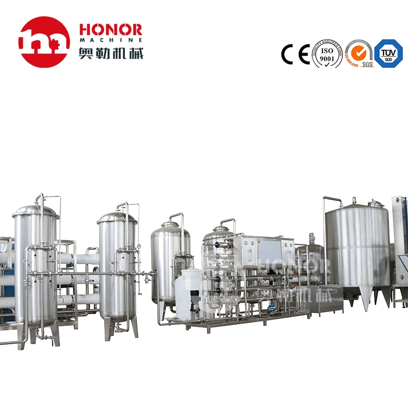 Sistema de filtro de água de processo de fábrica tratamento de água osmose inversa da osmose inversa Equipamento/estação de equipamento de tratamento de água do purificador de água