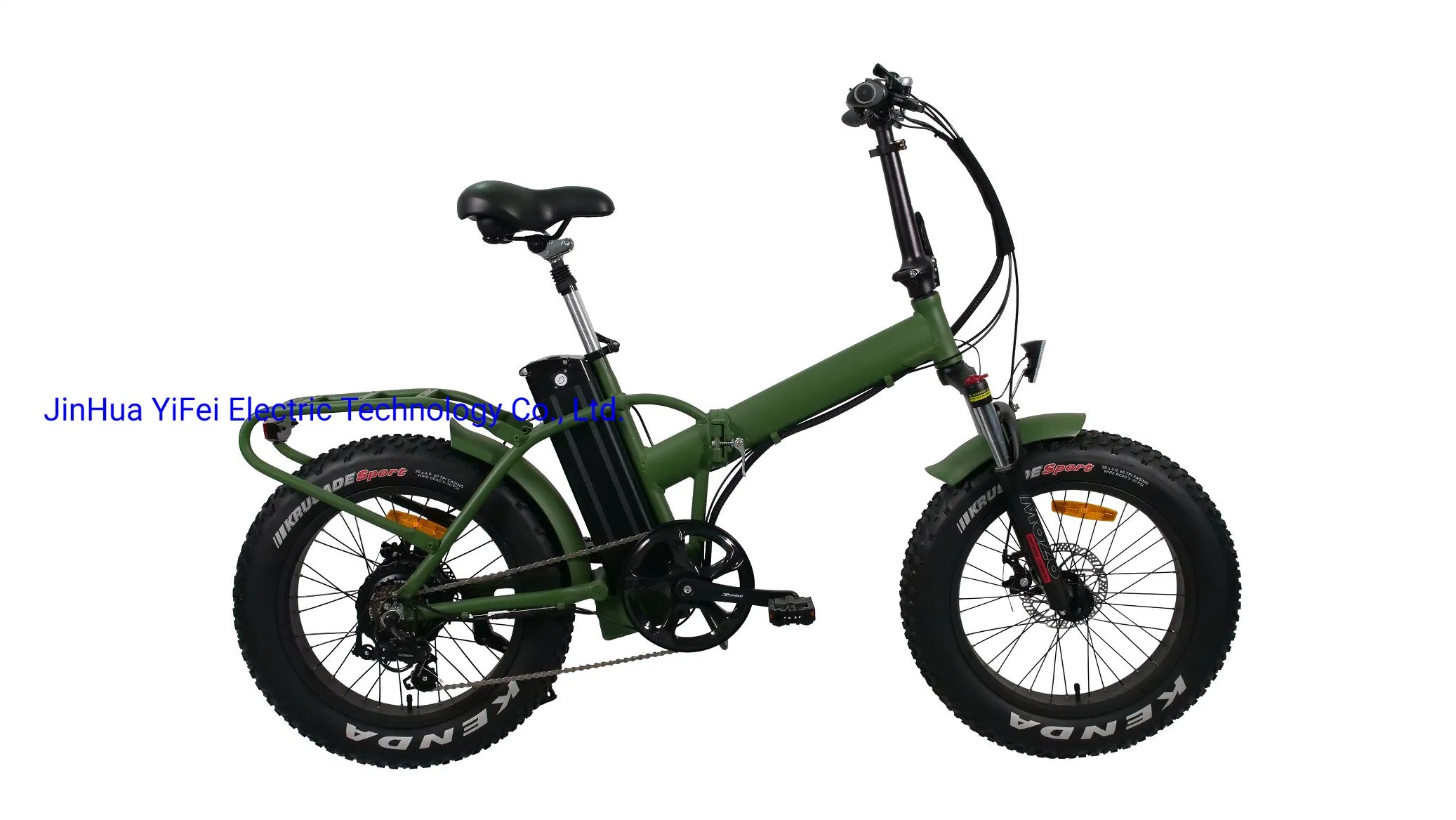 Snow Fat Tire E-Bike Folding Fat Electric Bike Motor Bicycle Ebike Directly Factory