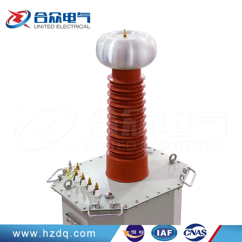 100kv 5kVA High Voltage AC Dielectric Strength Hipot Tester Electrical Oil Immerserd Hv Testing Transformer