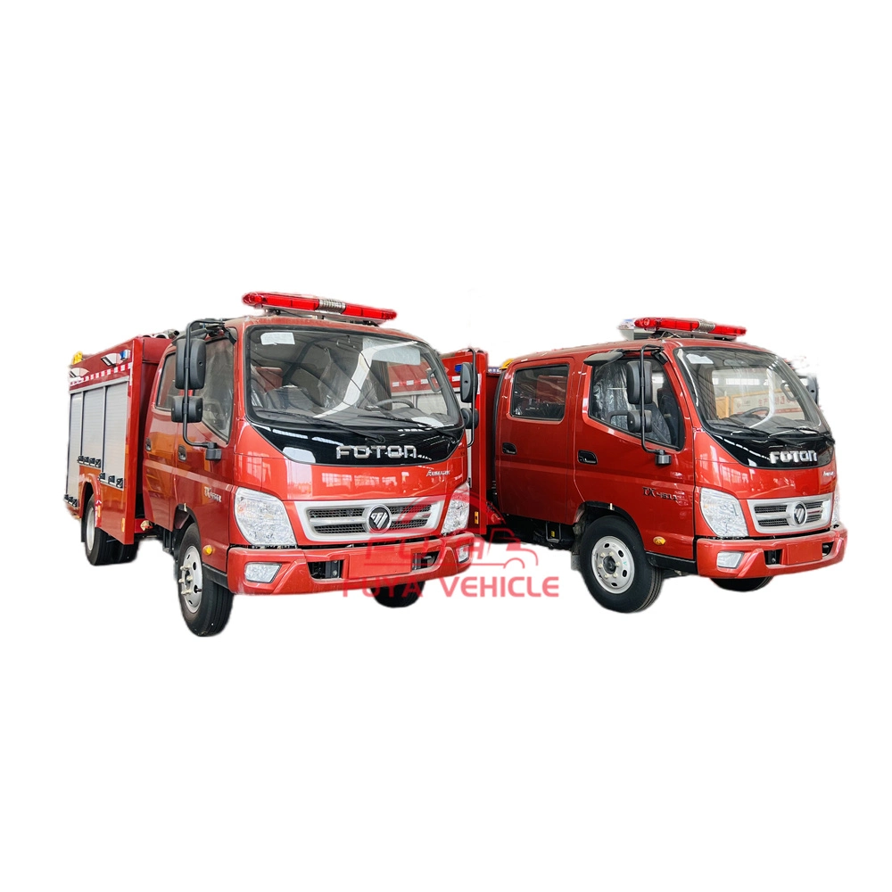 Foton Truck Fire Engine Truck with 1500gal Water Tank Fire Truck Price