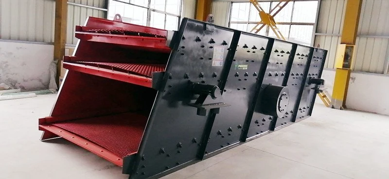 Vibrating Screen Motor Power: 18kw/22kw/30kw/37kw45kw Screen Size: 5-80mm/5-100mm/5-150mm