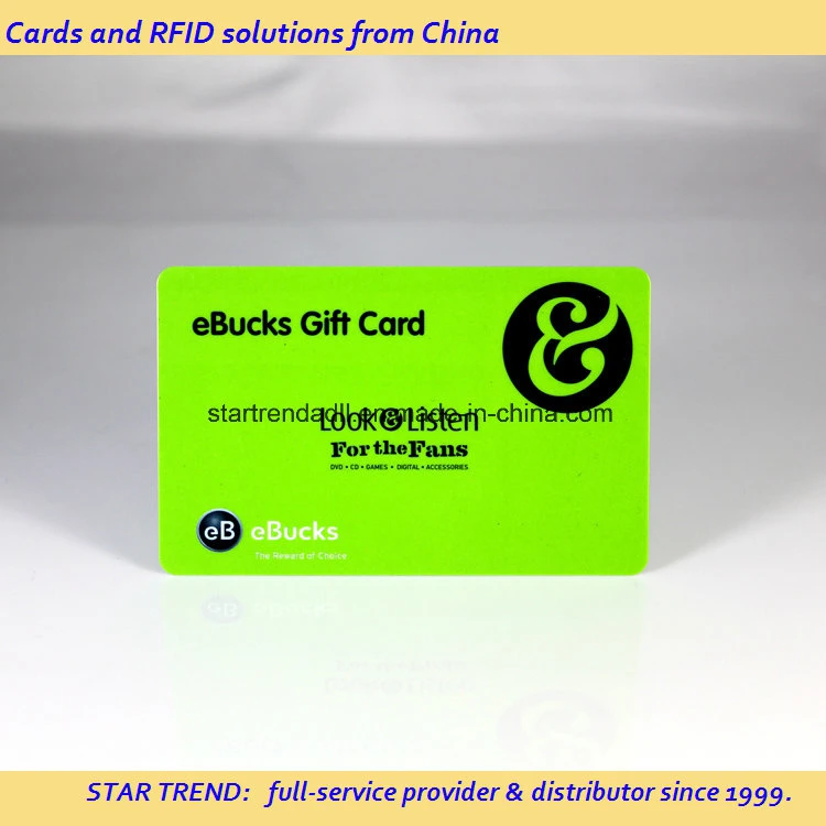 Carte RFID en PVC T5577 pour carte de membre