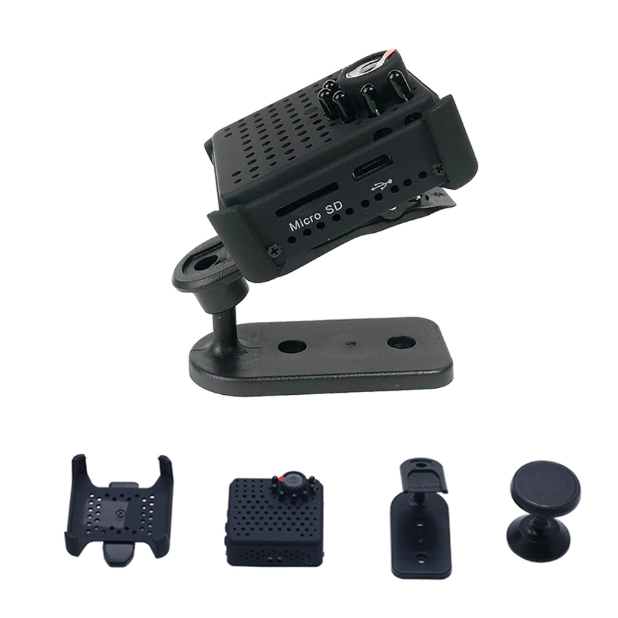 Caméra de sécurité sans fil extérieure Mini Cam W18 Modèle Caméra de voiture Mini Caméra avec WiFi avec Spot Light 3 Modes (wc001W18)