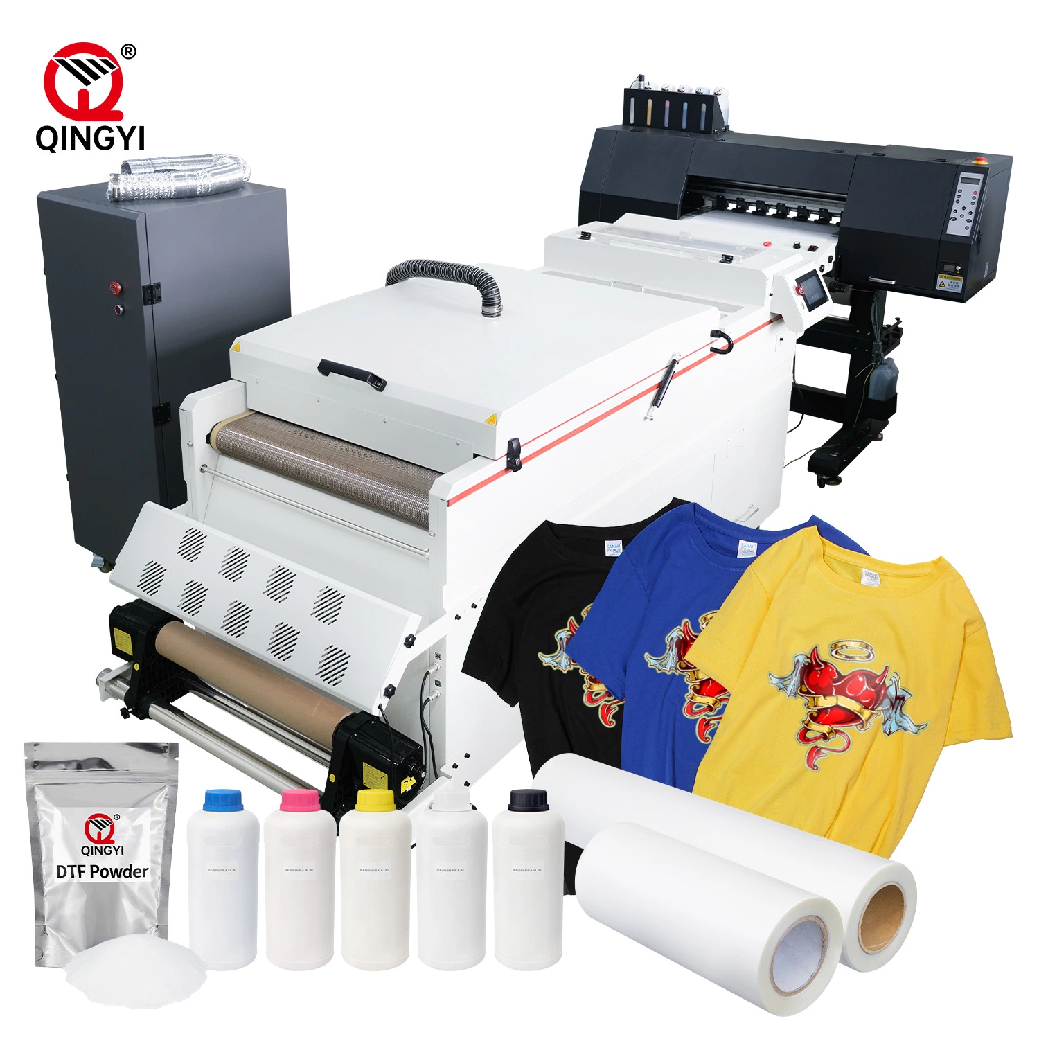 Full-Automatic Roll to Roll A2 A3 Fabric Textile Dtf Film Printer