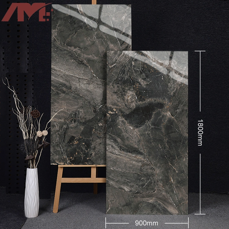 China Full Polished Porcelain Floor Tiles Big Slabs Sintered Stone 900mm*1800mm