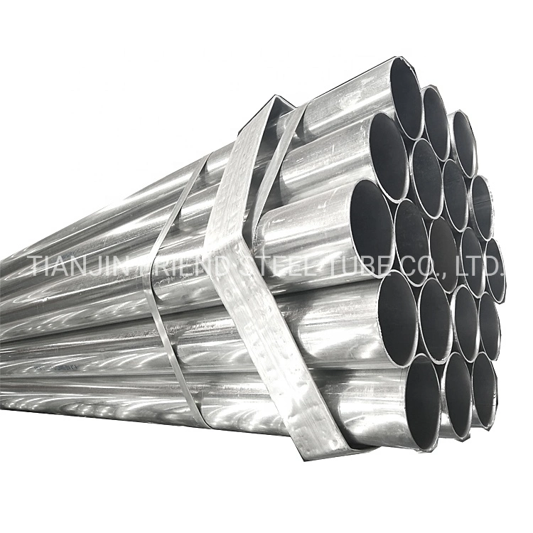 BS1387 roscado estructural HDG Acoplador de tubos de acero galvanizado