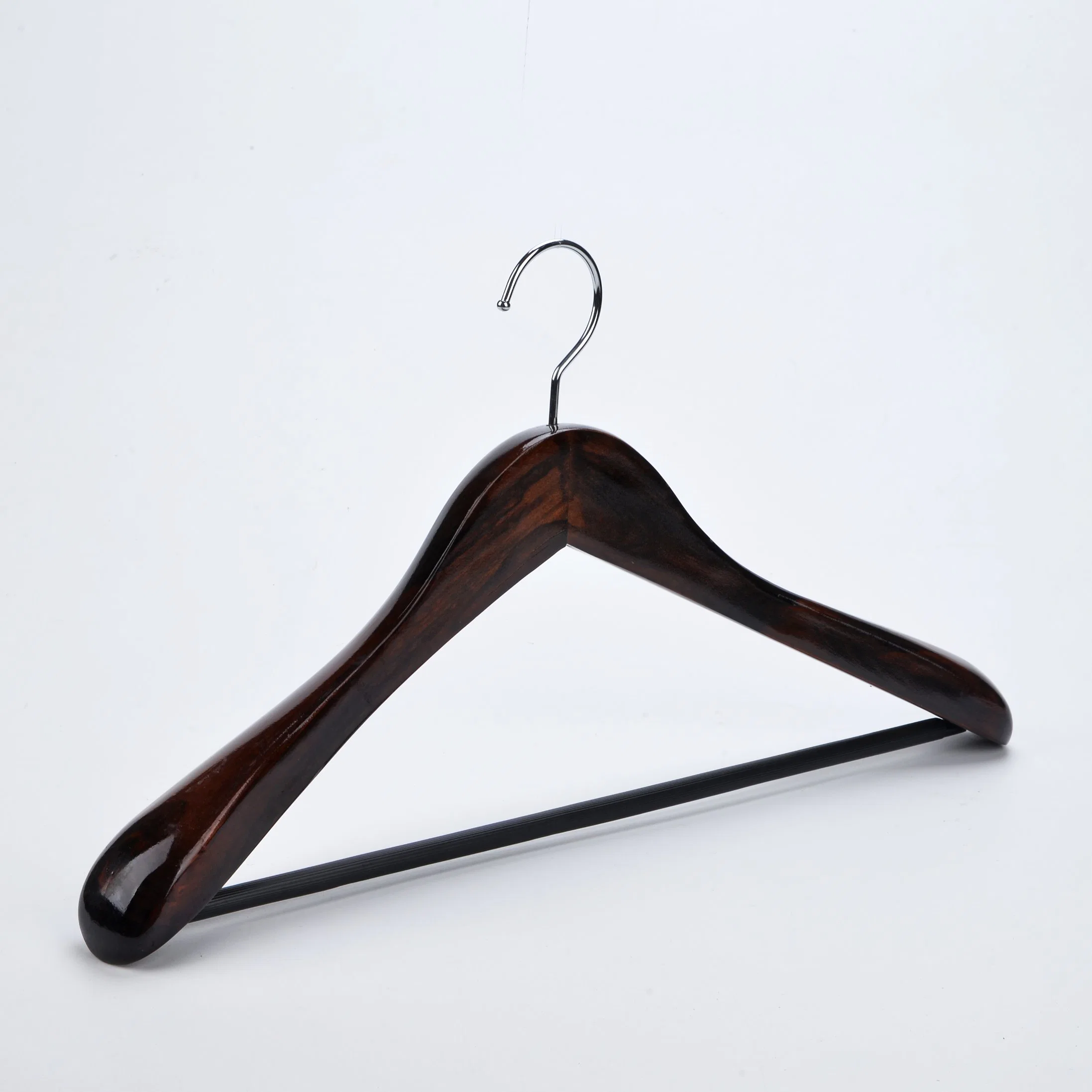 Hot Sale Hotel Wooden Anti-Theft Hanger Wood Clothes Hanger for Sale