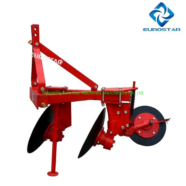 1lyt-320 Hanging Disc Plough for 25-35HP Tractor Width 600mm Heavy Duty Paddy Filed Farm Hydraulic Flip Plow Drive One Way Round Tube Agricultural Machinery