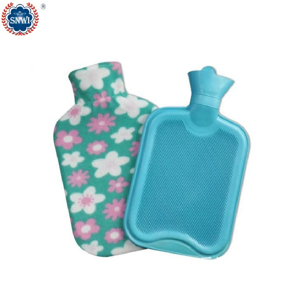 Factory Direct Sales 2000ml High quality/High cost performance  Natural Rubber Hot Water Bottle (Bag)