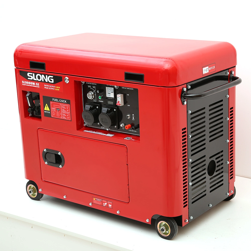 Slong 5kw 6kw 7kw 8kw Silent Gasoline Generator Home Standby Generator