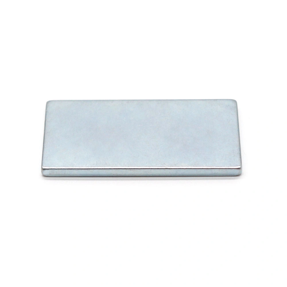 Silver Rectangular Block Magnet Super Powerful Permanent Rare Earth Neodymium Opens in a New Window or Tab