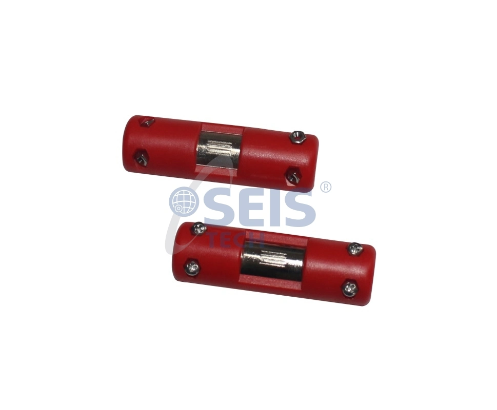 Split Spring Clip for Seismic Data Aquisition and Cable to Electrode Jumper for Resistivity Survey