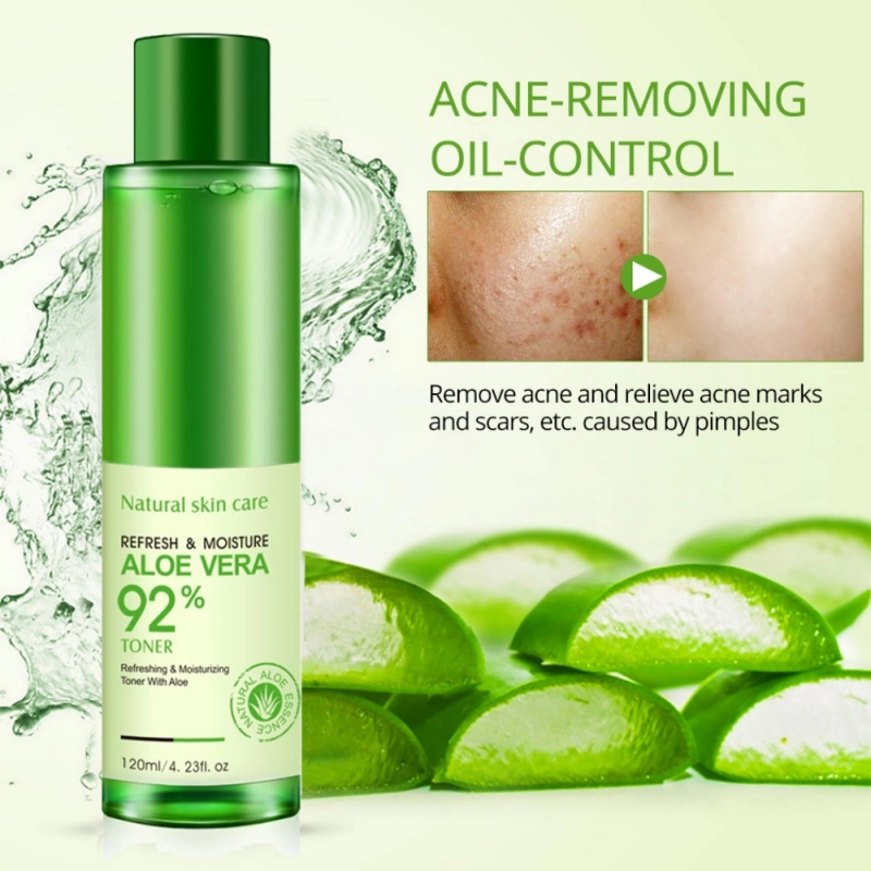 Improve Moisture Balance Hydrating Fresh Aloe Vera Face Skin Toner