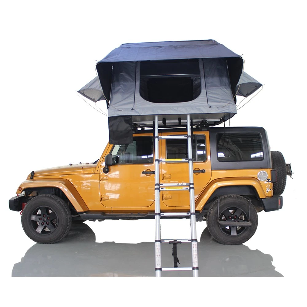 Tente de toit souple imperméable pour camping en voiture 4X4 en plein air.