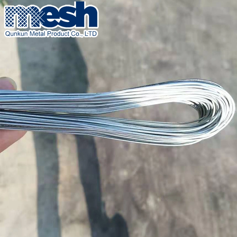 Electro Galvanized Galvanised Binding U Type Shaped Wire for Rebar Tie