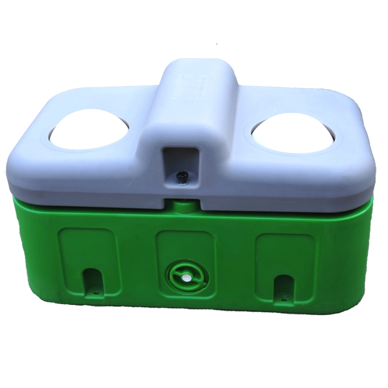 High Quanlity Anti-Freezing Waterer Plastic Water Trough Double Layer 80L