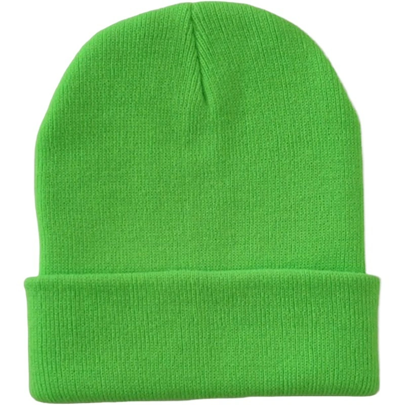 Wholesale/Supplier Winter Fashion Acrylic Custom Logo Cotton Beanie Warm Cap Fall Knitted Hat with Embroidery