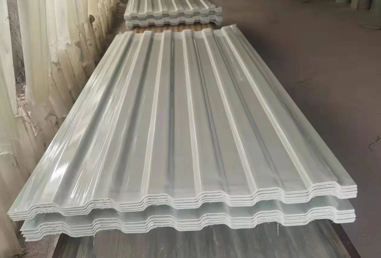 Fiberglass Plastic/FRP Resin Corrugated Plate, Glassfiber Reinforced Plastic/GRP Resin Corrugated Panel 0.6-80mm Thickness