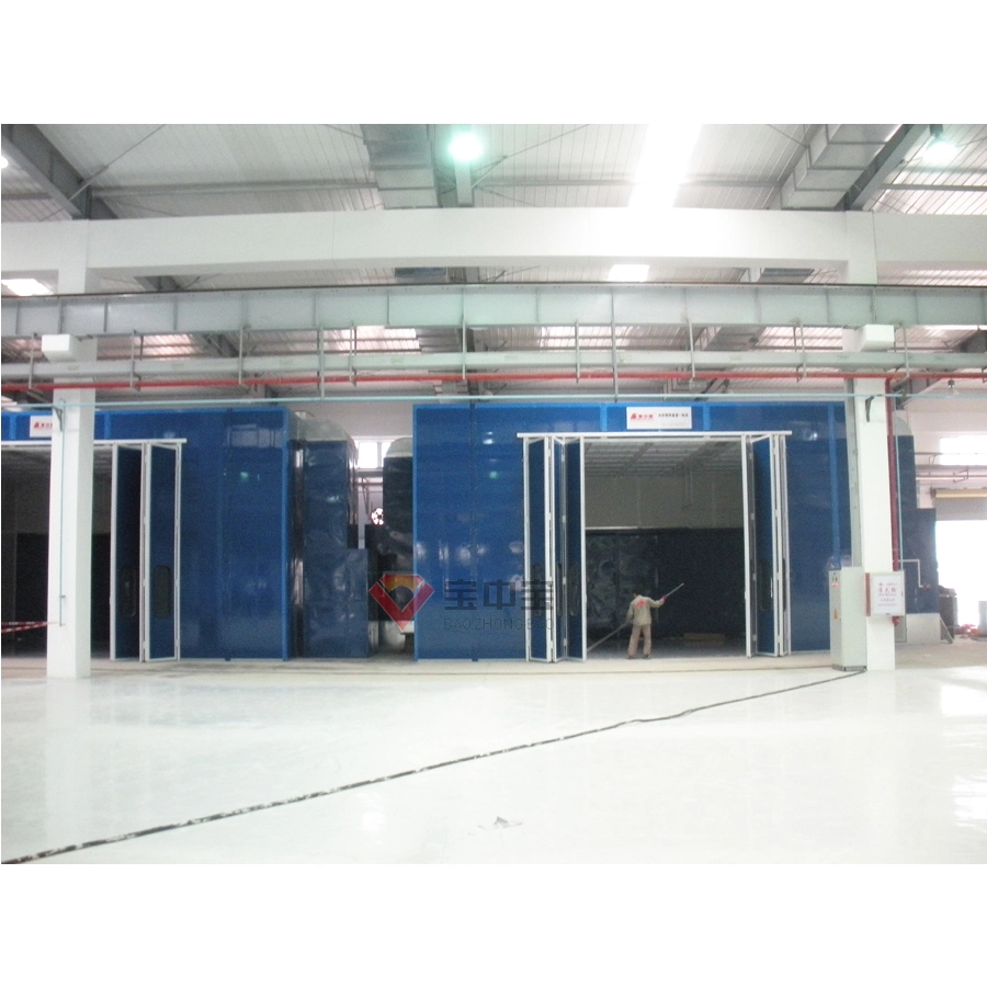 Customized Large Industrial Baking Spray Booth for Train/Aircraft Parts Paint Line Aerospace Paint Booth