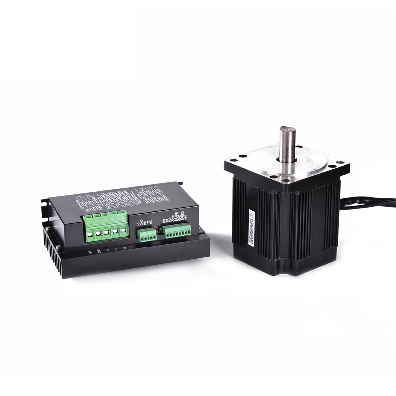 Moteur brushless à couple élevé DC 24V 48V 400W 800W 1000W1200W 1500W 2000W 3000W BLDC pour véhicule électrique, AGV, voiture à chenilles