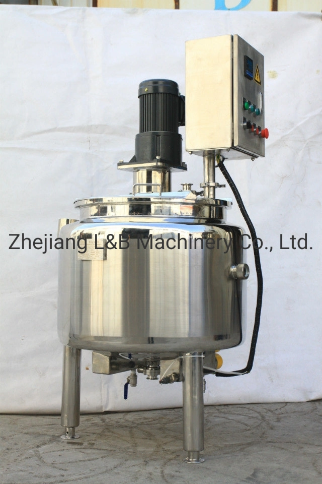 Price of Stainless Steel Mixing Equipment Electric Heating Blending Industrial 20rpm Jacketed Ghee Making Machine