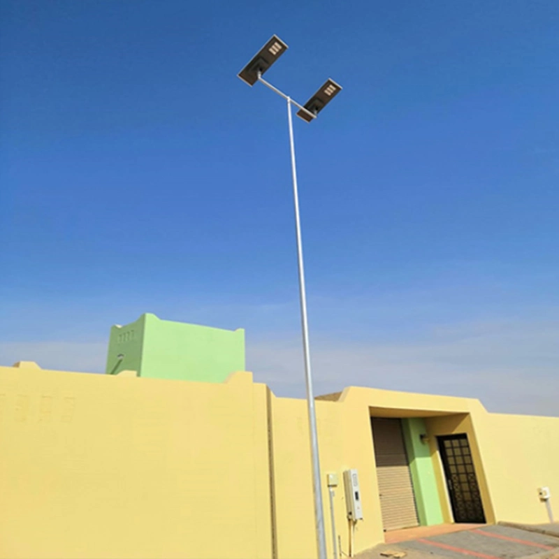 Thick Die Casting Aluminium IP65 100W Adjustable All in One LED Lamp Road Housing Garden Solar Street Light